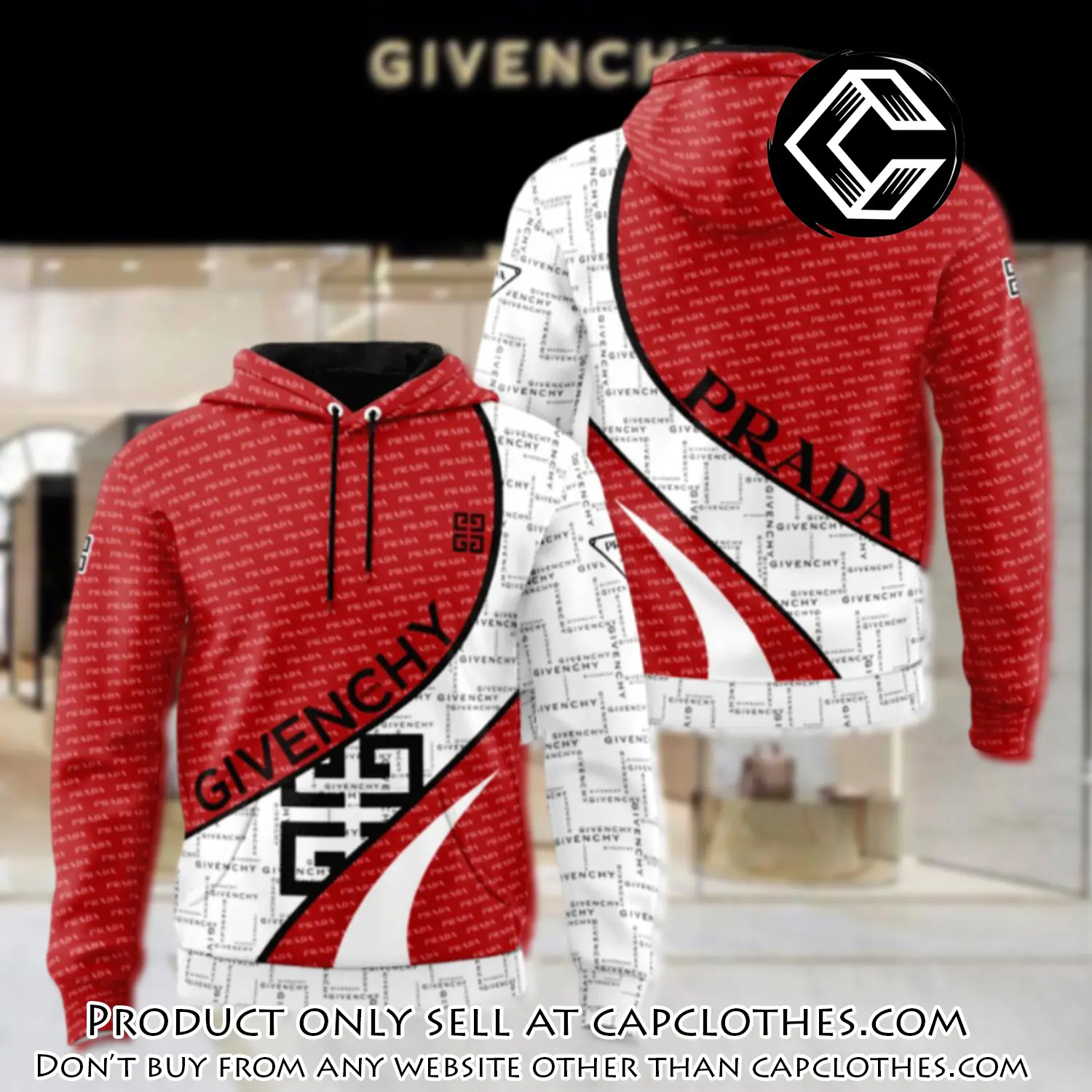 Givenchy prada unisex hoodie luxury brand gifts  jh2288 cc5120454